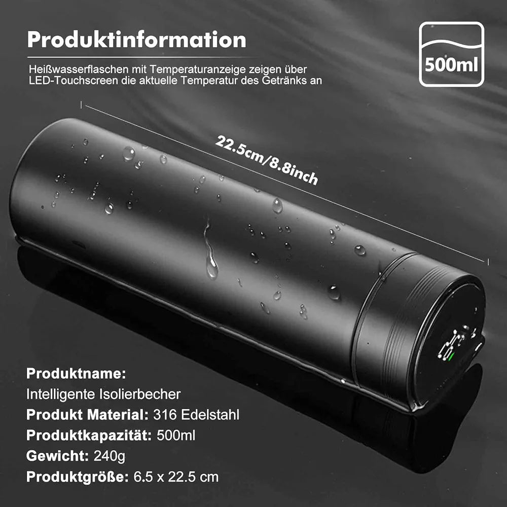 Termos z Cyfrowym Wyświetlaczem Temperatury
